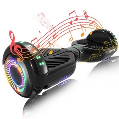 Commugo Off Road 6.5″ Hoverboard Scooter 8.5 Mph Self-Balancing Scooter 300W*2