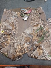 New Men’s RealTree scent blocker 100% polyester hunting pants w pockets Camo XL