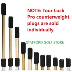 Golf Club Shafts Tour Lock Pro Counterweight Plugs Reusable For All Shafts