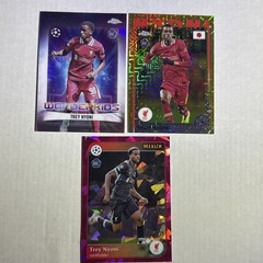 Trey Nyoni 2024-25 Chrome RC Gold Mojo /50, Wonder Kids RC, Cracked Ice RC /125