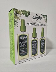 Murphy’s Naturals – Mosquito Tick Repellent Spray Lemon Eucalyptus Oil (3-Pack)