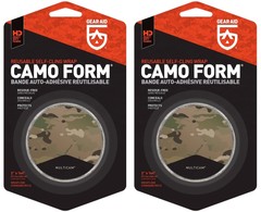 GEAR AID Camo Form Reusable Fabric Wrap, 2″ x 144″ – Multicam (2-Pack)