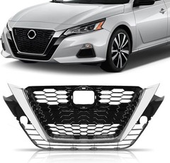 Bumper Grille Hood Mesh Grill Assembly for 2019 2020 2021 2022 Nissan Altima S