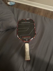 Paddletek Bantam TKO-CX 12.7 mm Pickleball Paddle Carbon Christian Alshon Red