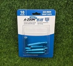 Pachmayr A-Zoom Precision Metal Snap Caps .223 Rem Blue, 10 Pack – 12322