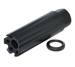 New 9MM Linear Compensator 1/2×28 Thread Pitch – Aluminum(7075-T6)