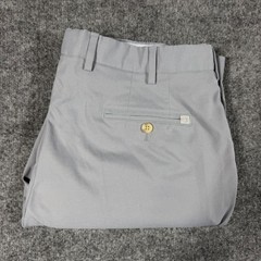 Peter Millar EB76 Performance Pants Mens 36×32 Grey Polyester Stretch Golf EUC