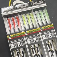 Victory Archery 6 pack fletched HLR .204 Elite .001 straightness .500 spine