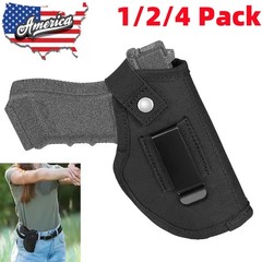1-4PACK Universal IWB OWB Gun Holster Tactical Concealed Carry Left/right Pistol