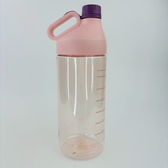 74 fl oz Water Jug Large Reusable Container Bottle Durable Pink Plastic BPA Free