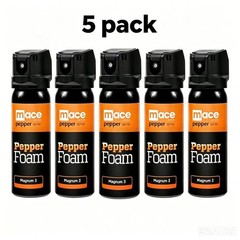 5 Pack Magnum 3 Pepper Foam – Self Defense Pepper Spray 2 fl oz