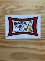 Banana Surf Club Costa Rica Sticker 4×3 Inches Tamarindo Surfing Pura Vida