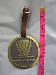 Wynn Golf Club Metal Golf Bag Tag-