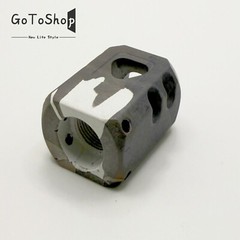 Muzzle Brake Compensator 1/2»x28 TPI For 9mm Black Camo