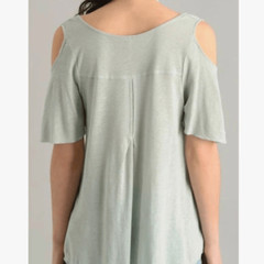 Free People Bittersweet Cold Shoulder Tee in Size XS