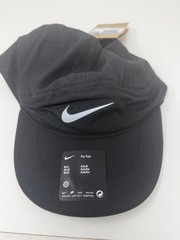 Nike Fly Dri Fit ADV Unstructured Black Reflective Hat Cap FB5681 010 Size M/L