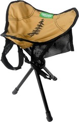 Travel Chair Slacker Tripod Camping Chair Lightweight Adjust Strap Brown/Khaki