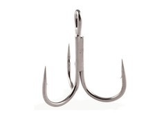 Owner Treble Hooks Stinger ST-36 1X Strength [Size 10 – 3/0, Black/Red]