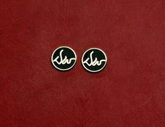 Dan & Wesson 1/2″ Brass Grip Medallions 1 pair DW