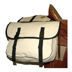 Canvas Saddle Bag horse tack equine /U.S.A./saddle bags/Hunting/Packing Horse