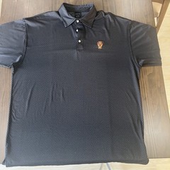 Dunning Golf XXL Polo Shirt Embroidered Black Pattern machine washable 2XL