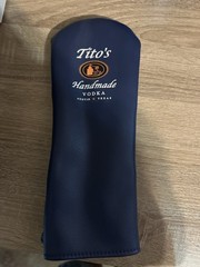 Tito’s Handmade Vodka Golf Club Headcover Head Cover Driver Navy blue
