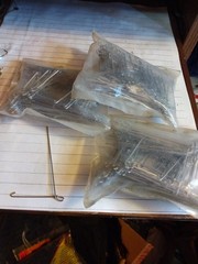 LOT OF 300 Spinner Bait Wire Forms For 1/4 And 3/8 Oz Baits