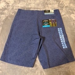 Callaway Mens 32 Peacoat Blue Active Waistband Performance Golf Shorts CGBSC0S3