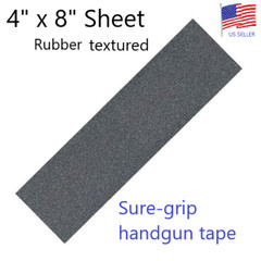 Rubber textured gun/mod grip tape self-adhesive sheet Customizable 4×8 anti slip