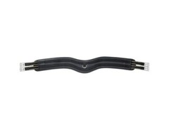 Equitare English Girth Synthetic Anatomic Shape Black 21-8100