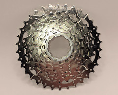 microSHIFT H08 Cassette – 8 Speed, 11-34t, Silver, Nickel Plated