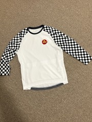 Café Du Cycliste Check Print Cycling Jersey RARE Deborah Men CAPSULE SERIES.