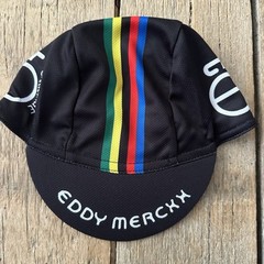 EDDY MERCKX Cycling Cap – 100% Wicking Polyester NEW Free Shipping !!