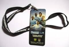 MANCHESTER CITY FC Training Session Pass FRIENDLY MATCH MALAYSIA 2012 Pro Events