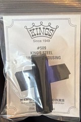King’s Gun Works 509 Steel Mainspring Housing Gov’t Length Blue NOS