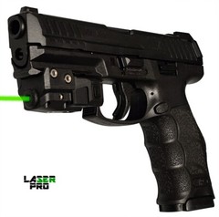 Green Laser for H&K HK w/ rails – 45 45c P2000 P2000SK P30 P30L VP9 VP9sk SFP9