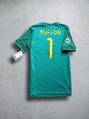 09/10 Juventus BUFFON *Player Issue Soccer Jersey Football Shirt Italy AUTHENTIC
