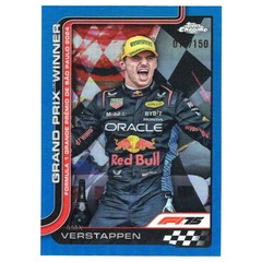 2025 Topps Chrome Formula 1 #113 Max Verstappen Blue Refractor 17/150