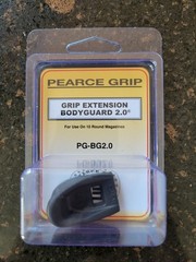 Pearce Grip S&W Bodyguard 2.0 10 Round Magazine Grip Extension PG-BG20 – NEW