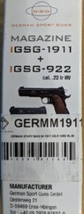 ATI GSG 1911 22lr 10 Round Magazine GERMM1911 10rd Mag Sig Sauer 1911 22 OEM NEW