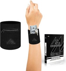 Wrist Wallet Pouch Band Zipper Running Travel Cycling Bag Unisex Sport