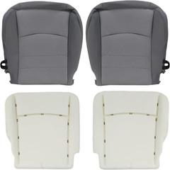 Gray Seat Covers & Cushions for 2013-2018 Dodge Ram 1500-5500