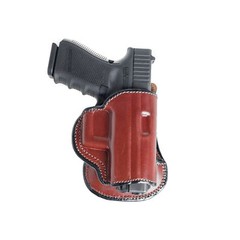 PADDLE LEATHER HOLSTER FOR DIAMONDBACK DB380. OWB PADDLE ADJUSTABLE CANT.