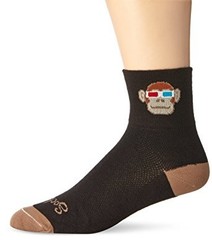 Socks – SockGuy – 3″ Classic Monkey See 3D L/XL Cycling/Running NEW