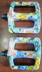 RARE Odyssey Twisted PC pedals, Aloha Floral 2013 Limited Collectible Edition