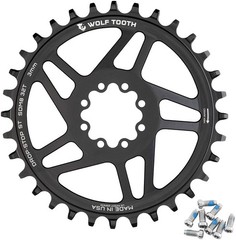 Wolf Tooth Direct Mount Chainring – 32t, SRAM 8-Bolt Direct Mount, 3mm Offset,