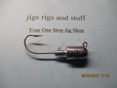 LARGE Bullet jigs RAW -6oz to 20oz- striper, grouper,sea bass, cod, bluefish
