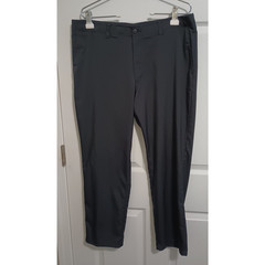 PGA Tour 36 X 27 Men’s Golf Pants Flat-Front Activewear Casual Stretch Black