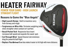#1 ILLEGAL DISTANCE ACCURACY HIGHLAUNCH CUSTOM FAIRWAY WOOD GOLF CLUBS#3 4 5 7 9