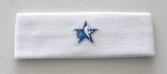 Nike NBA Jordan Headband Men’s OSFM White/Sail/Valor Blue